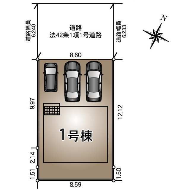 【区画図】