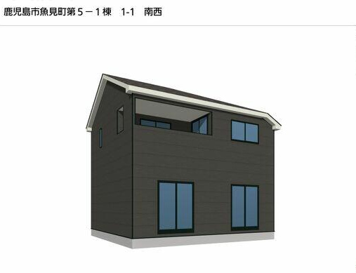 魚見町(建物：24.99坪・土地：35.45坪)新築住宅の画像