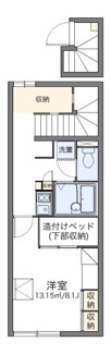 【間取り】 | レオパレス太陽 | 代表的な間取のため実際の間取とは異なる場合があります