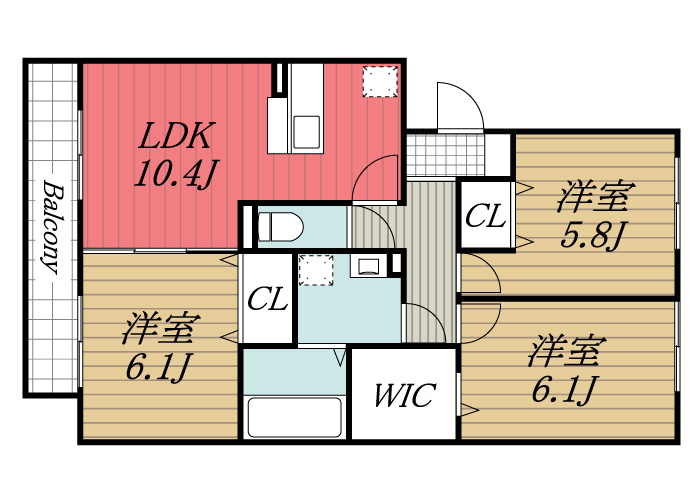 【間取り】