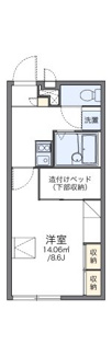 【間取り】 | レオパレスイーストヒル