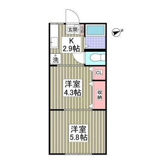 【間取り】 | プランドール御幸　旧御幸コーポ