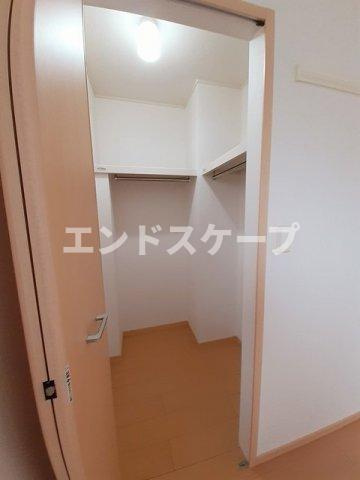 ピーノプリモⅡ　Ａの収納|高崎、前橋のお部屋探しはエンドスケープまで！お客様の理想お聞かせ下さい♪
