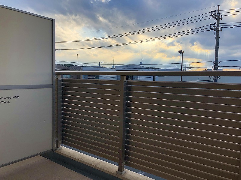川崎市多摩区宿河原３丁目の賃貸マンションのバルコニー