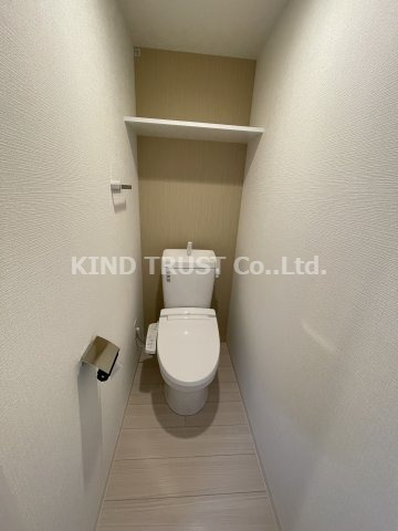 アドバンス西梅田ビオスのトイレ|落ち着いたトイレです