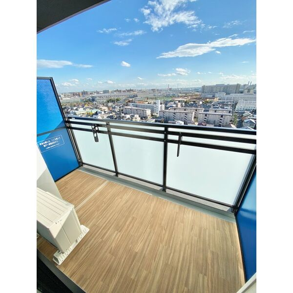 S-RESIDENCE東海通のバルコニー|開放的で明るい空間を演出してくれるバルコニーです