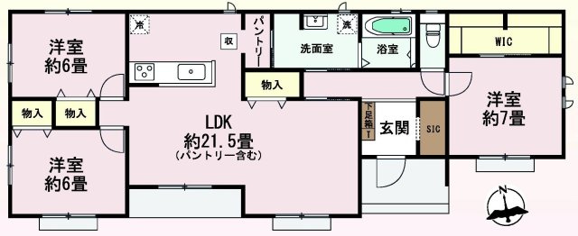 ハートフルタウン前橋市朝倉町2丁目4番　A号棟（平屋）