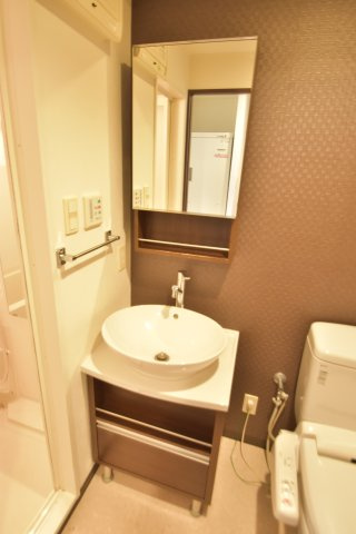 大阪市都島区中野町１丁目の賃貸マンションの洗面所