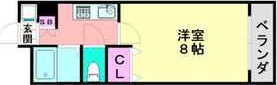 【間取り】 | フォレストインサイドI