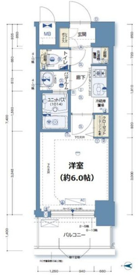 【間取り】 | グランカリテ北梅田