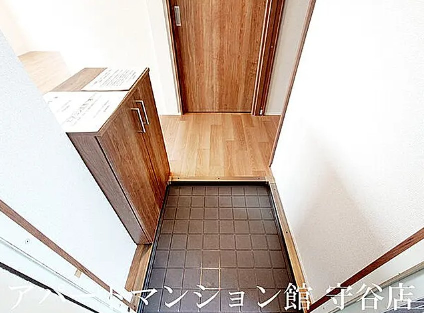 アイハイツＡ・Ｂの玄関