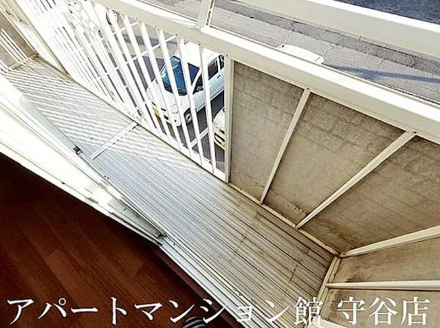 アイハイツＡ・Ｂのバルコニー