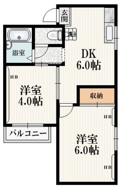 メゾンワダの間取り|★角部屋３面採光で陽当良好★　★ららぽーと、ＩＫＥＡ徒歩圏内