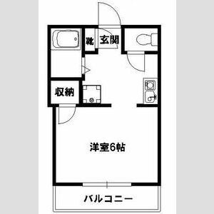 クレセントハウスの間取り