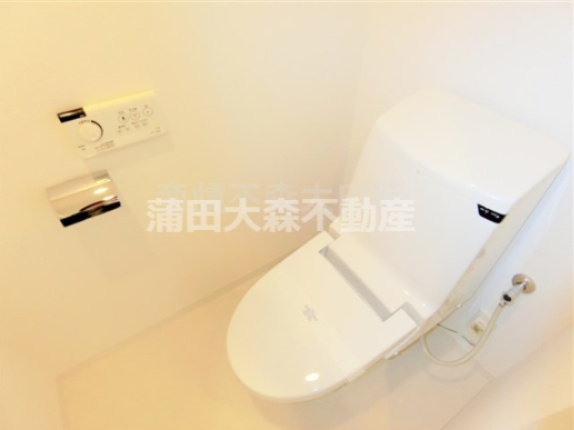 アレ・ベルト下丸子のトイレ|温水洗浄便座付きのトイレ