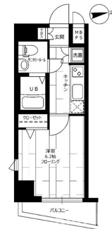 【間取り】 | ステージファースト高輪Ⅱ
