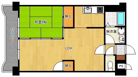 【間取り】 | フジエホワイトローザ