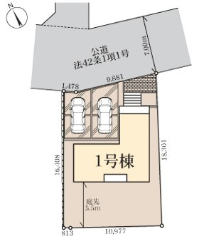 【区画図】 | Livele Garden.S深谷市見晴町第1　新築住宅