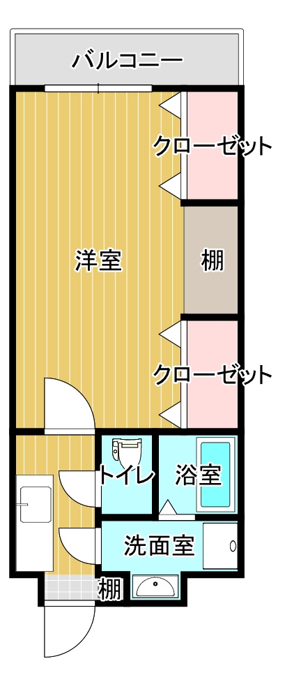 ソレイユⅡの間取り