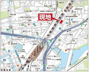 ドゥーエ横浜駅前の地図