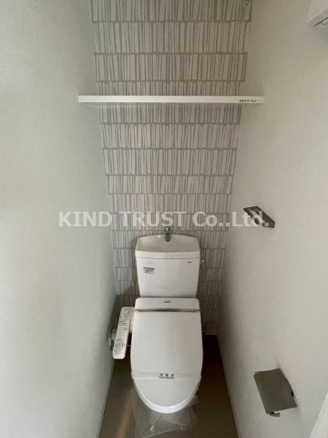 エスリード梅田グレイスのトイレ|落ち着いた色調のトイレです