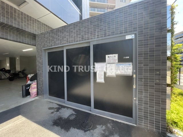 エスリード梅田グレイスのその他共用部分|敷地内ごみ置き場です