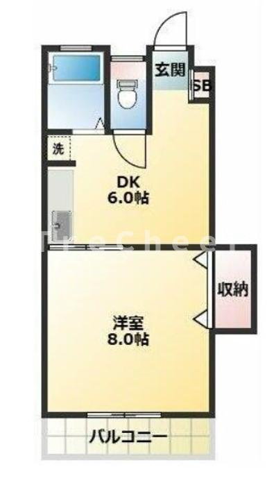山友ビルの間取り
