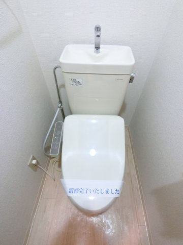 リリーパレスナルシマⅢのトイレ