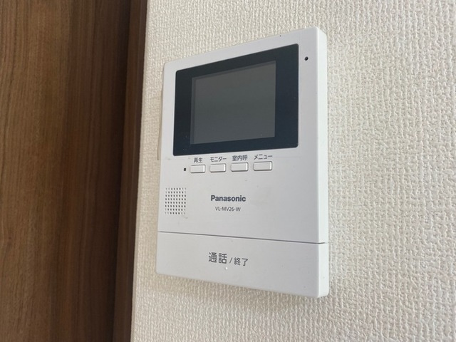 宗像市日の里３丁目のアパートのセキュリティ
