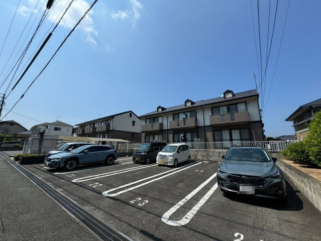 宗像市日の里３丁目のアパートの外観
