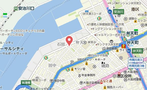 【地図】 | URBAN PARK弁天町