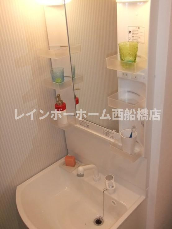 マーレ船橋の洗面所