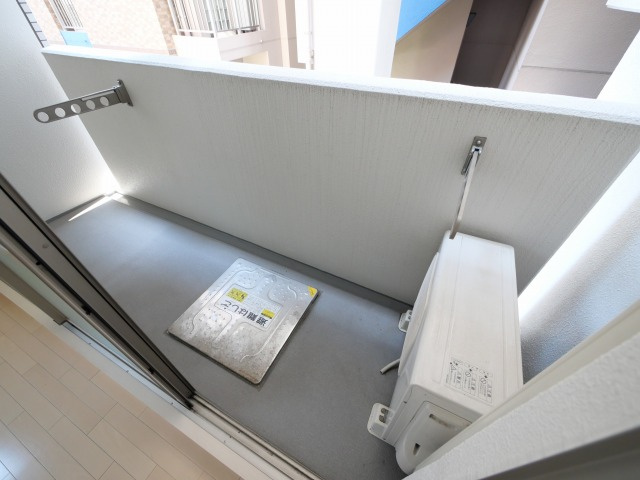 OCEAN松屋町のバルコニー