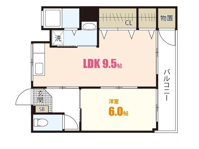 平岩ビルの間取り
