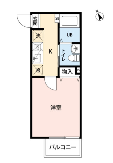 津田沼THE　CLASS の間取り