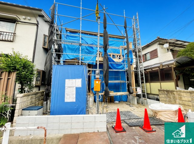 宝塚市安倉中　第1期　新築一戸建ての外観|現在建築中！落ち着いた街並みで新生活を始めることが出来そう！周辺の物件も併せてご紹介させて頂きます！