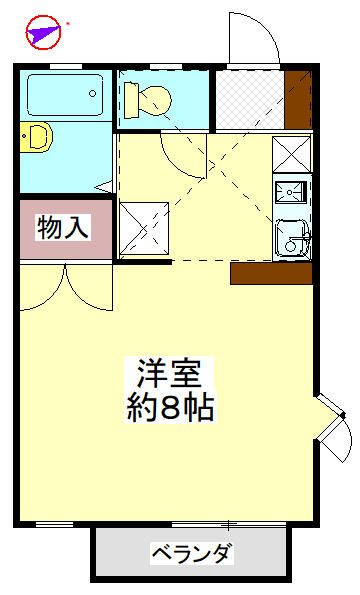 モンパレスⅡの間取り