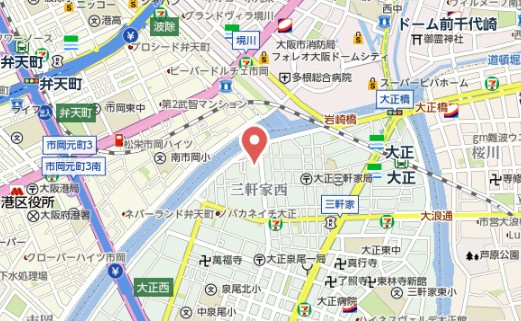 【地図】 | アドバンス大阪カーサ