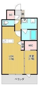 TEAL RESIDENCE BAYの間取り
