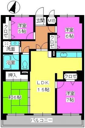 【間取り】 | ロマネスク寺塚ルネッサンス