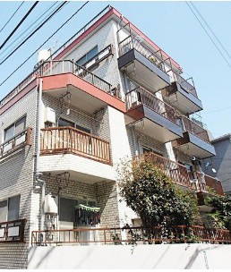 西五反田5丁目マンションの外観