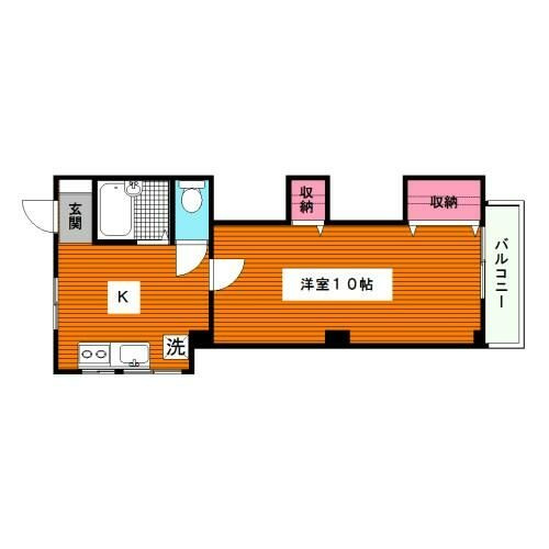 西五反田5丁目マンションの間取り