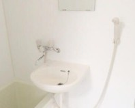 西五反田5丁目マンションの洗面所