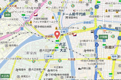【地図】 | ファステート大正駅前トロフィ