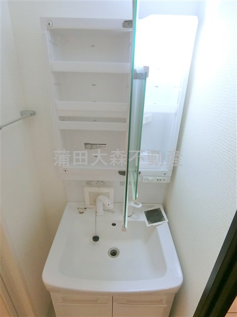 スカイコートパレス蒲田Ⅱの洗面所|洗面所　独立洗面台