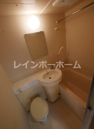 ベイステート安間の浴室|※別部屋参考写真。