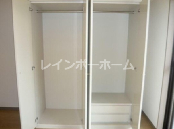 ベイステート安間の収納|※別部屋参考写真。