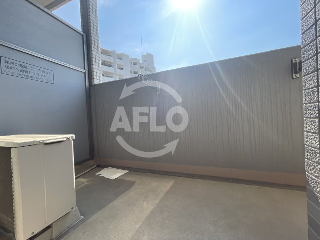 アスリート本町リバーウエストのバルコニー|アスリート本町リバーウエスト　バルコニー