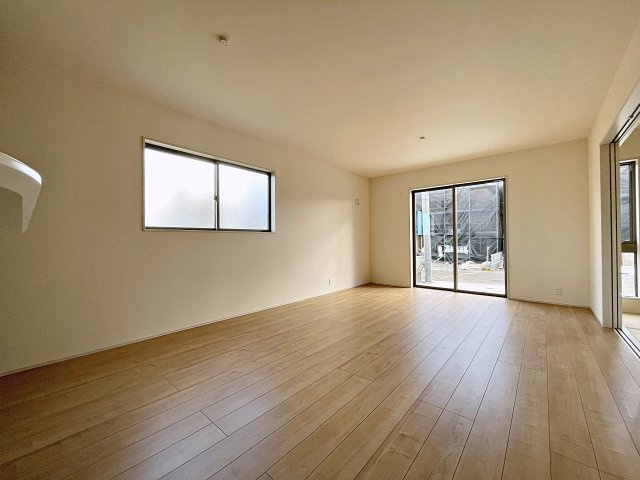 新築戸建・新築建売　福島市大森第10　大森小・信夫中の前面道路含む現地写真
