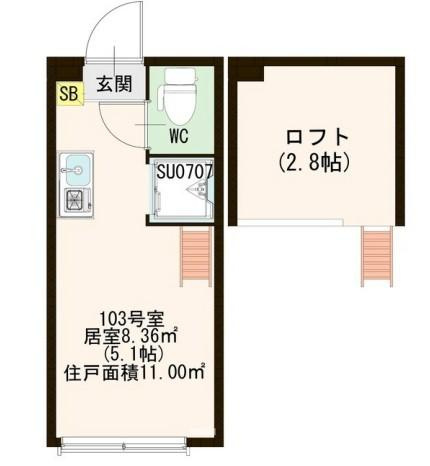 【間取り】 | ラメールⅡ